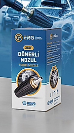 ERG Profesyonel 360 Döner Rotasyonlu Yıkama Nozul Dönerli Yıkama Başlığı