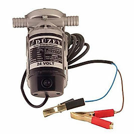 24 VOLT 3/4 HORTUM ÇIKIŞLI DIŞTAN ÇEKME EMİŞLİ MAZOT-SU POMPASI
