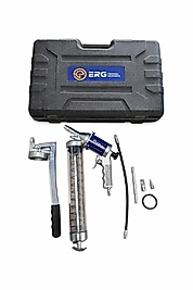 ERG 600 CC Kollu Havalı Şeffaf Gres Pompası Çantalı